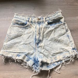 Jean shorts
